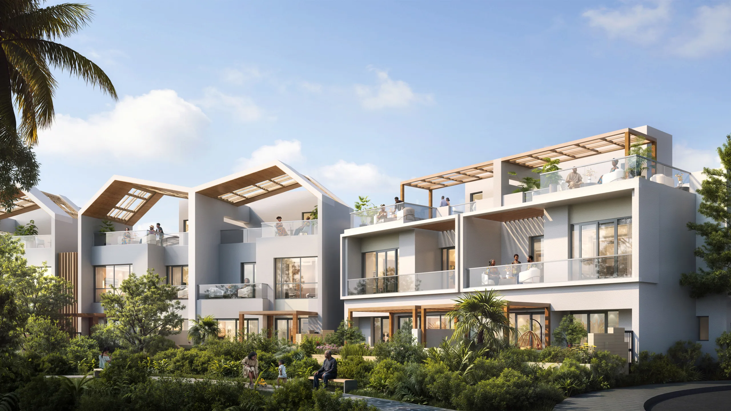 Zone 3 Villas render